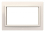 Рамка для двойной розетки Elbi Eleсtriс Zena 608-010200-907 цвет Белый