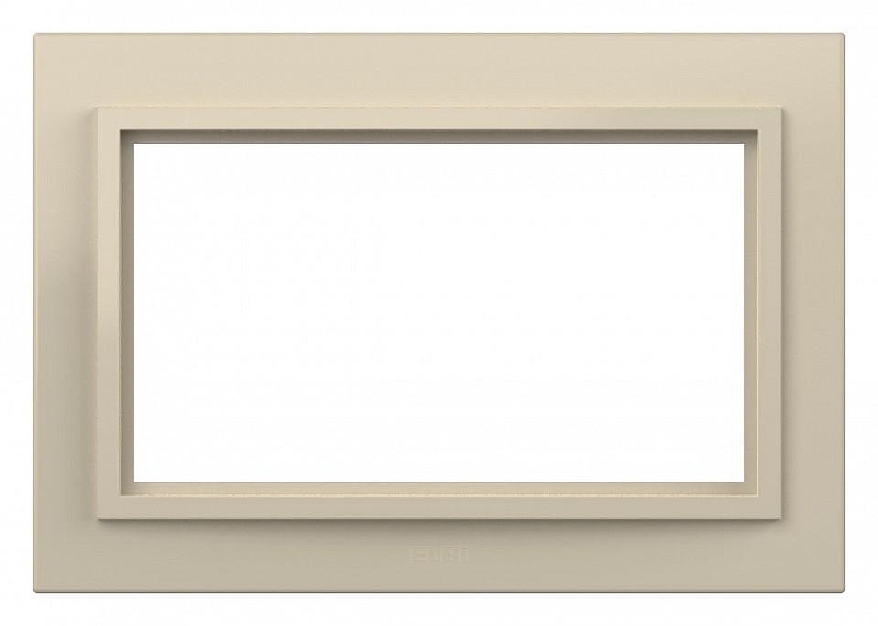 Рамка для двойной розетки Elbi Eleсtriс Zena 608-010300-908 