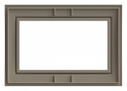 Рамка для двойной розетки Elbi Eleсtriс Zena 608-010300-908 цвет Бежевый-3