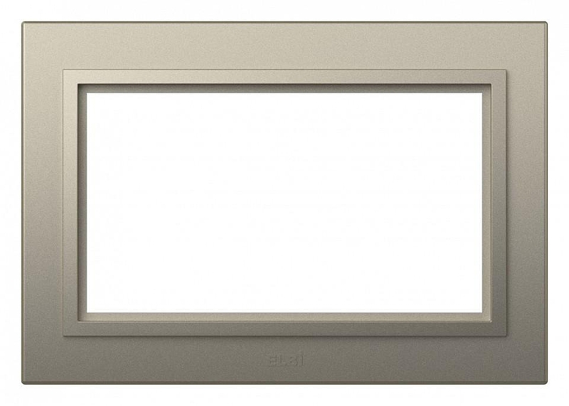 Рамка для двойной розетки Elbi Eleсtriс Zena 608-011400-907 
