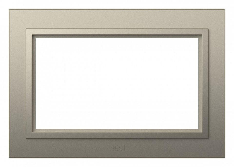 Рамка для двойной розетки Elbi Eleсtriс Zena 608-011400-908 
