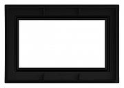 Рамка для двойной розетки Elbi Eleсtriс Zena 608-014800-907 цвет Черный-3