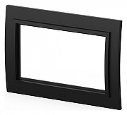 Рамка для двойной розетки Elbi Eleсtriс Zena 608-014800-908 цвет Черный-1