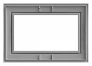 Рамка для двойной розетки Elbi Eleсtriс Zena 608-015600-908 цвет Белый-2