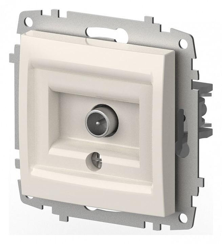 ТВ-розетка проходная без рамки Elbi Eleсtriс Zena Vega 609-010200-272 