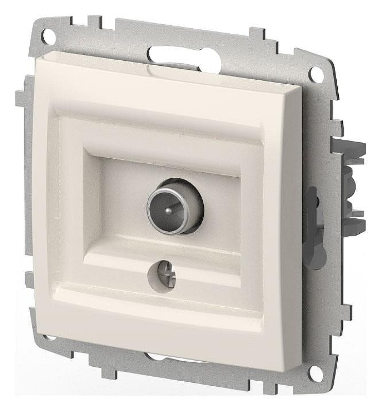 ТВ-розетка оконечная без рамки Elbi Eleсtriс Zena Vega 609-010200-273 