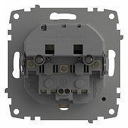 Розетка с заземлением и со шторкой и 2хUSB type A, без рамки Elbi Eleсtriс Zena Vega 609-010300-317 цвет Бежевый-3