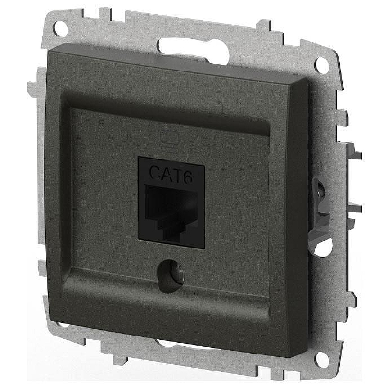 Розетка Ethernet RJ-45 без рамки Elbi Eleсtriс Zena Vega 609-011100-247 