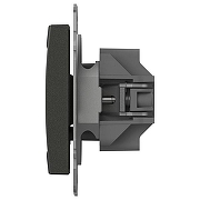 ТВ-розетка оконечная без рамки Elbi Eleсtriс Zena Vega 609-011100-273 цвет Дымчатый-2