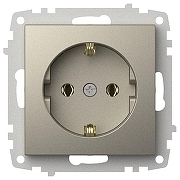 Розетка с заземлением, без рамки Elbi Eleсtriс Zena Vega 609-011400-217 -1