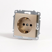 Розетка с заземлением, без рамки Elbi Eleсtriс Zena Vega 609-011400-217 -4