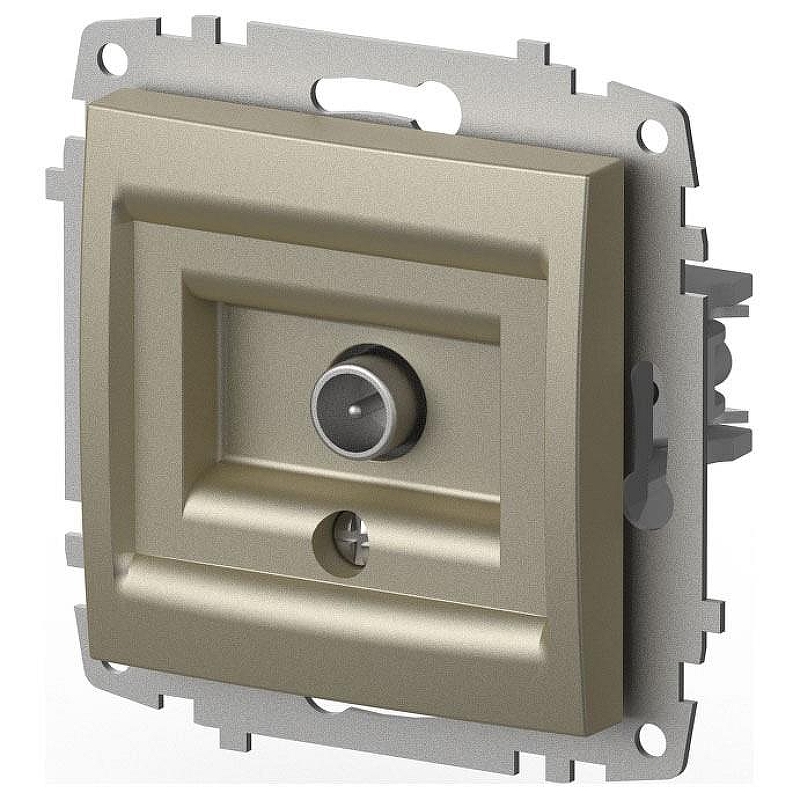 ТВ-розетка оконечная без рамки Elbi Eleсtriс Zena Vega 609-011400-273 