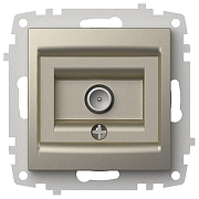 ТВ-розетка оконечная без рамки Elbi Eleсtriс Zena Vega 609-011400-273 -1