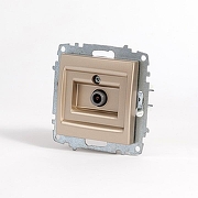 ТВ-розетка оконечная без рамки Elbi Eleсtriс Zena Vega 609-011400-273 -4