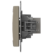 Розетка Ethernet RJ-45 без рамки Elbi Eleсtriс Zena Vega 609-012500-247 цвет Слоновая кость-2