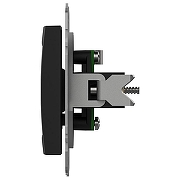 ТВ-розетка оконечная без рамки Elbi Eleсtriс Zena Vega 609-014800-246 цвет Черный-2