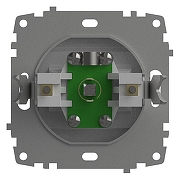 ТВ-розетка оконечная без рамки Elbi Eleсtriс Zena Vega 609-015600-246 цвет Белый-3