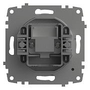 ТВ-розетка оконечная без рамки Elbi Eleсtriс Zena Vega 609-015600-273 цвет Белый-3