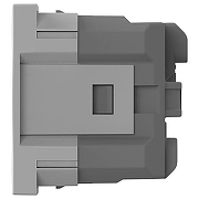 Розетка с заземлением, без рамки Elbi Eleсtriс Moda Vox 611-040232-217 цвет Белый-2