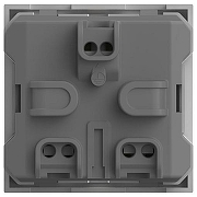 Розетка с заземлением, без рамки Elbi Eleсtriс Moda Vox 611-040232-217 цвет Белый-3