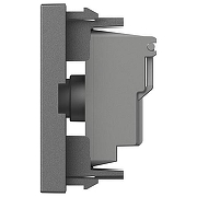 ТВ-розетка оконечная без рамки Elbi Eleсtriс Moda Vox 611-041032-273 цвет Металлик-2