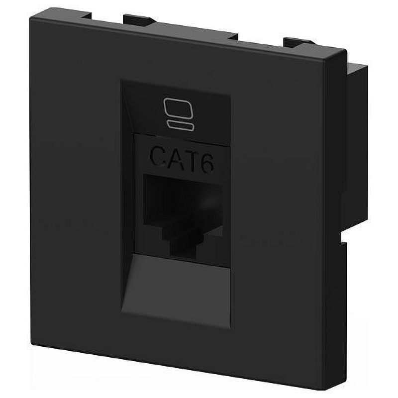 Розетка Ethernet RJ-45 без рамки Elbi Eleсtriс Moda Vox 611-044832-247 