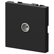 ТВ-розетка оконечная без рамки Elbi Eleсtriс Moda Vox 611-044832-273 цвет Черный