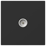 ТВ-розетка оконечная без рамки Elbi Eleсtriс Moda Vox 611-044832-273 цвет Черный-1