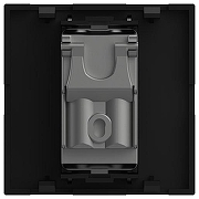 ТВ-розетка оконечная без рамки Elbi Eleсtriс Moda Vox 611-044832-273 цвет Черный-3