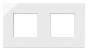 Рамка на 2 поста Elbi Eleсtriс Moda Vox 611-050212-226 цвет Белый
