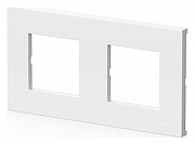 Рамка на 2 поста Elbi Eleсtriс Moda Vox 611-050212-226 цвет Белый-1