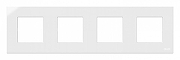 Рамка на 4 поста Elbi Eleсtriс Moda Vox 611-050212-228 цвет Белый