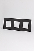 Рамка на 3 поста Elbi Eleсtriс Moda Vox 611-054812-227 цвет Черный-4