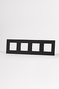 Рамка на 4 поста Elbi Eleсtriс Moda Vox 611-054812-228 цвет Черный-4