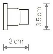 Заглушка Nowodvorski Profile 9457 цвет арматуры Белый-1