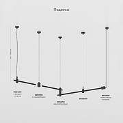 Основание для светильника Elektrostandard Esthetic Magnetic a065434 цвет арматуры Черный-4