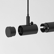Заглушка для модуля Elektrostandard Module System a066191 цвет черный-3