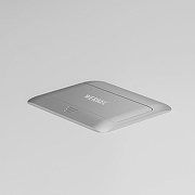 Выдвижной блок для розеток Werkel серебряный a069366 цвет Серебро-1