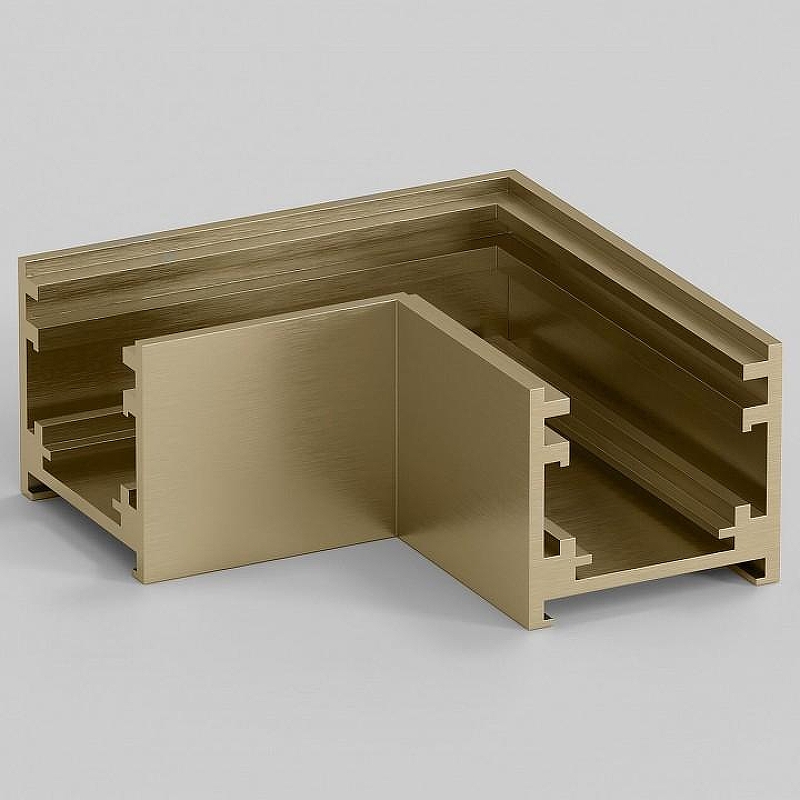 Соединитель угловой L-образный для треков накладных Elektrostandard Line Magnetic a069639 