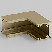 Соединитель угловой внутренний для треков накладных Elektrostandard Line Magnetic a069640 цвет арматуры Латунь