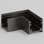 Соединитель угловой L-образный для треков накладных Elektrostandard Line Magnetic a069716 цвет арматуры Серебро