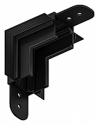 Соединитель угловой L-образный для треков накладных Artelamp Optima-Accessories A731706 цвет арматуры Черный