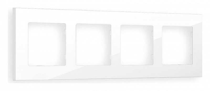 Рамка на 4 поста Ambrella Volt Qubi AF250104 