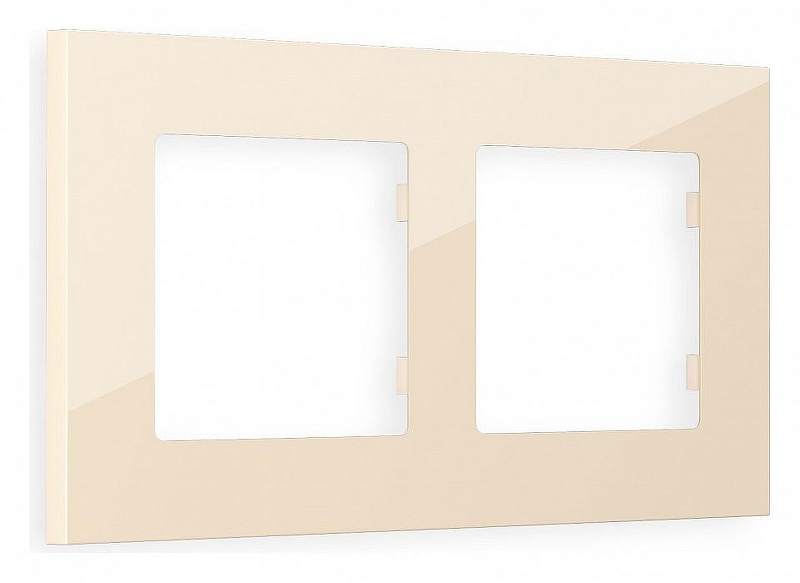 Рамка на 2 поста Ambrella Volt Qubi AF250302 