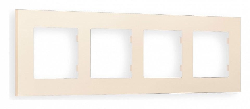 Рамка на 4 поста Ambrella Volt Qubi AF250334 