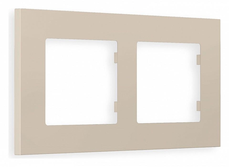 Рамка на 2 поста Ambrella Volt Qubi AF250362 