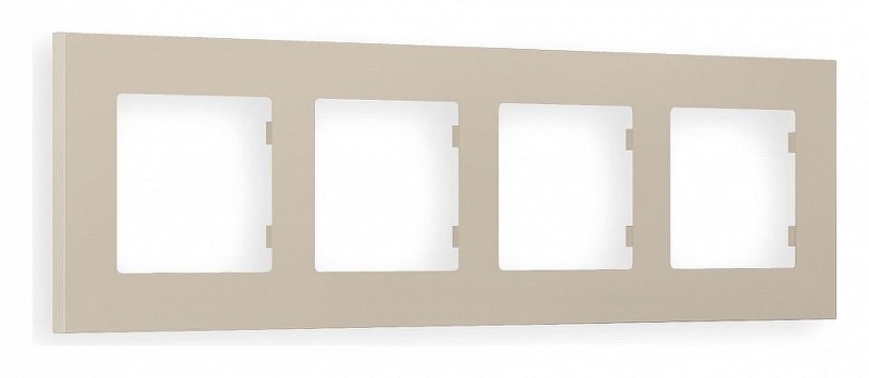 Рамка на 4 поста Ambrella Volt Qubi AF250364 