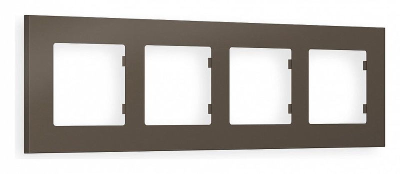 Рамка на 4 поста Ambrella Volt Qubi AF250634 