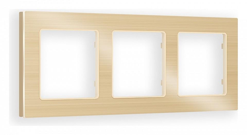 Рамка на 3 поста Ambrella Volt Platos Металл AF550303 