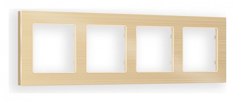 Рамка на 4 поста Ambrella Volt Platos Металл AF550304 